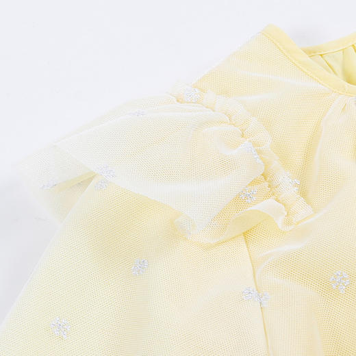 mettekids女童夏季2022新款公主裙时髦裙子长裙潮网纱儿童连衣裙 商品图6