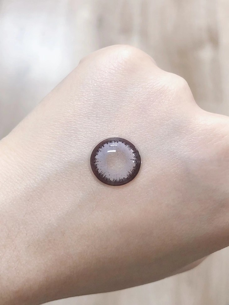 GINOMII半年抛隐形眼镜 黑加仑色14.5mm 一副/2片-VVCON美瞳商城6