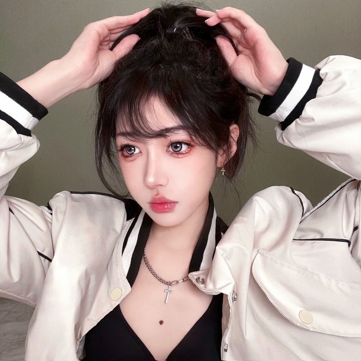 GINOMII半年抛隐形眼镜 黑加仑色14.5mm 一副/2片-VVCON美瞳商城15
