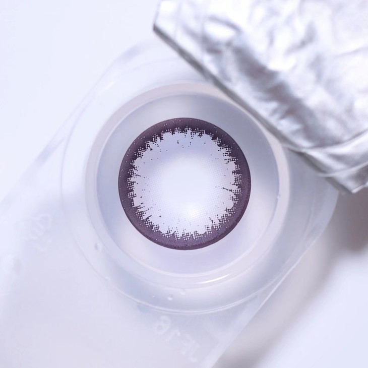 GINOMII半年抛隐形眼镜 黑加仑色14.5mm 一副/2片-VVCON美瞳商城5