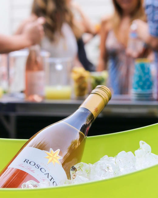 意大利洛斯卡托甜桃红低泡葡萄酒 商品图0