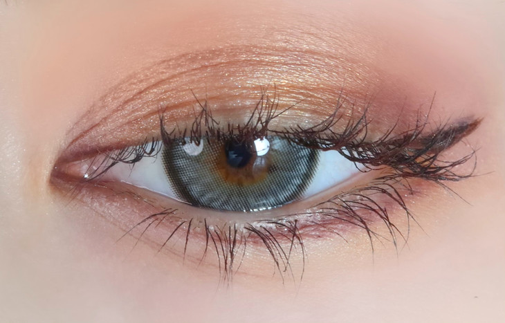 MIRAGECOLOR年抛隐形眼镜 钻石糖灰14.5mm 一副/2片-VVCON美瞳商城9