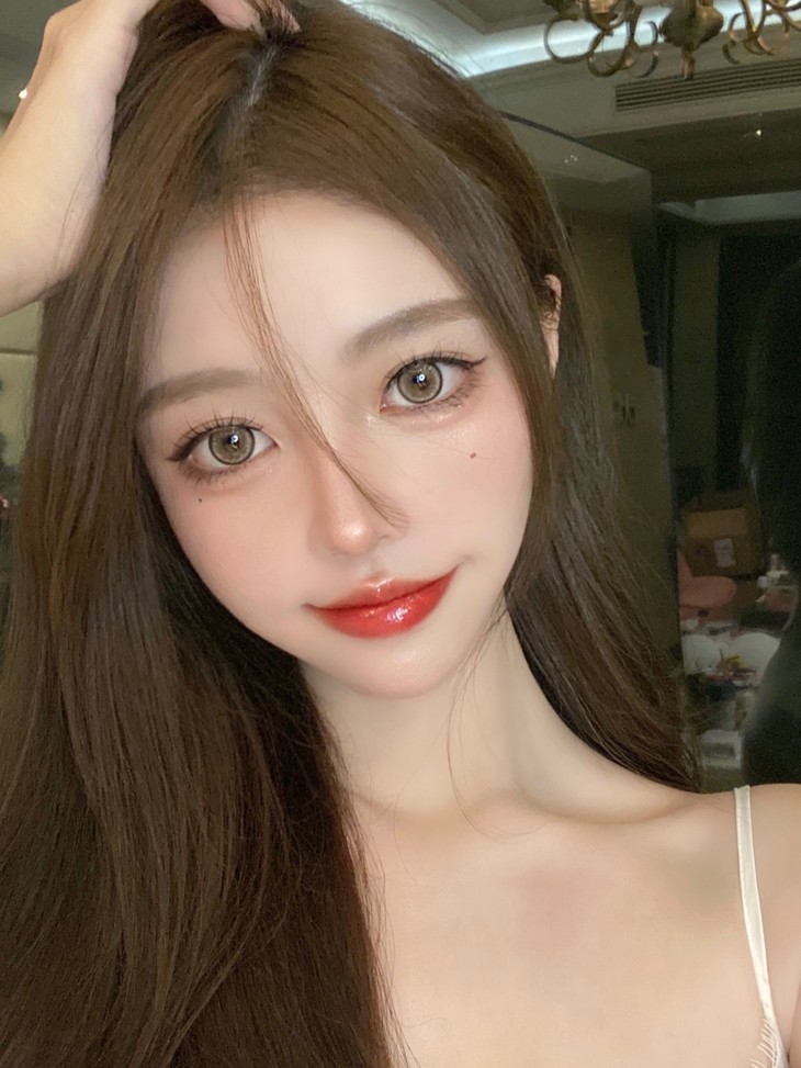 MIRAGECOLOR年抛隐形眼镜 钻石糖棕14.5mm 一副/2片-VVCON美瞳商城28