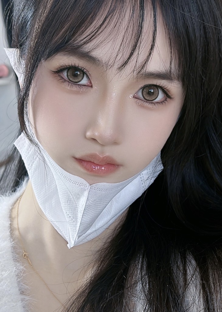 MIRAGECOLOR年抛隐形眼镜 钻石糖棕14.5mm 一副/2片-VVCON美瞳商城15