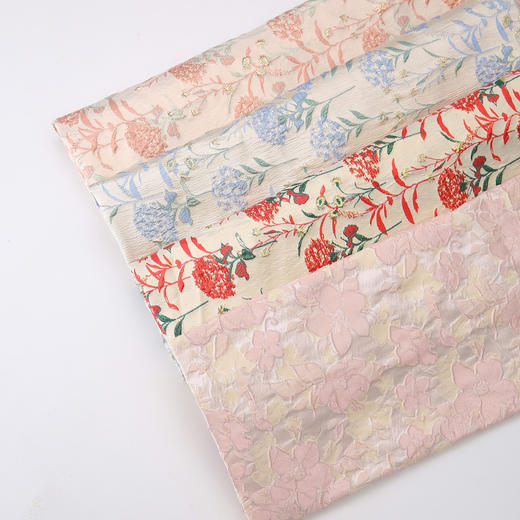 圆形花束--浮雕刺绣提花布艺 商品图5