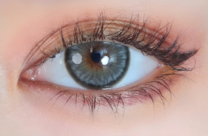 MIRAGECOLOR年抛隐形眼镜 钻石糖灰14.5mm 一副/2片-VVCON美瞳商城8