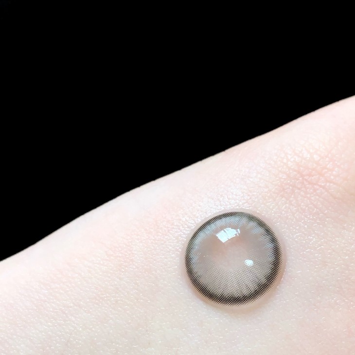 MIRAGECOLOR年抛隐形眼镜 钻石糖灰14.5mm 一副/2片-VVCON美瞳商城6