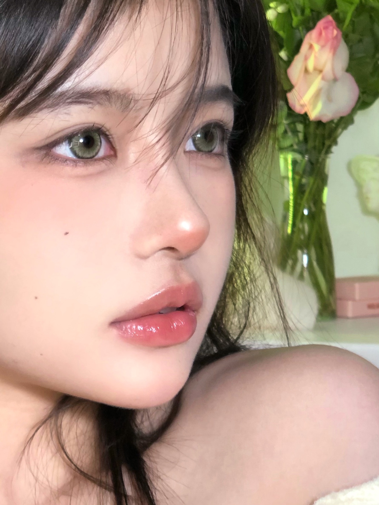 MIRAGECOLOR年抛隐形眼镜 钻石糖绿14.5mm 一副/2片-VVCON美瞳网27