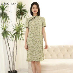 宗洋2022夏季新品印花连衣裙BXL3ST8080-60
