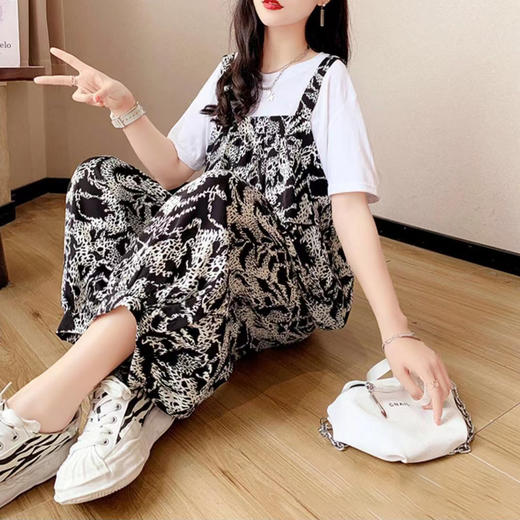 裁缝学苑AQ51网红时尚宽松减龄背带裤纸样女装裤子打版裁剪样板图 商品图3