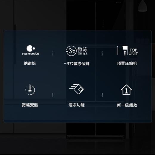 松下 628升 白色十字对开门冰箱 NR-W632CG-K 商品图4