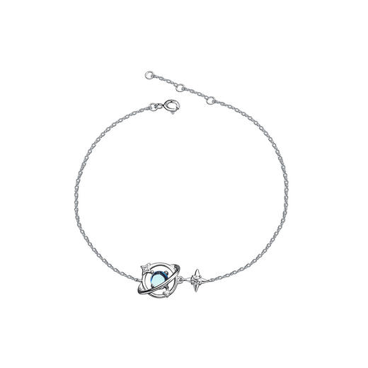 子佩集【梦幻星球】S925银月光石手链【YXS-L571】 商品图4