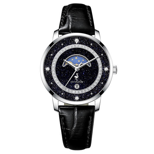 【ROROLOVE】情侣Lover系列 天然钻石腕表 天然钻石情侣手表满天星情侣对表（ 56/48颗） 商品图3