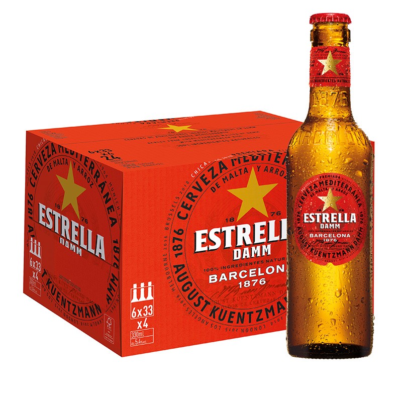 ESTRELLA DAMM 33cl*24