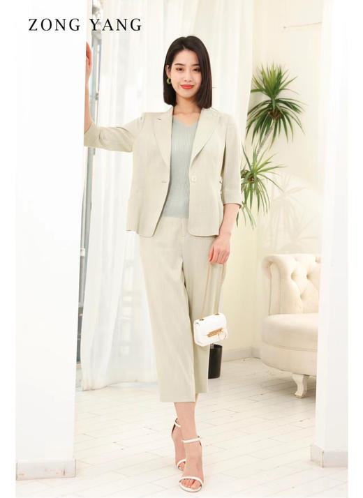 宗洋2022夏季新品女款小脚裤BXL3CK8084-56 商品图1