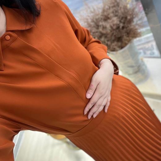 【à perles】假两件百褶连衣裙，垂顺高级，三色可选，美极了【特价清仓，不退不换】 商品图0