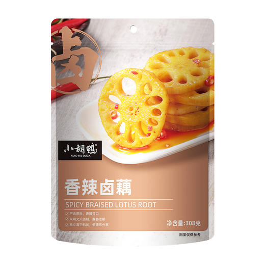 小胡鸭香辣藕片308g零食休闲小吃 商品图5