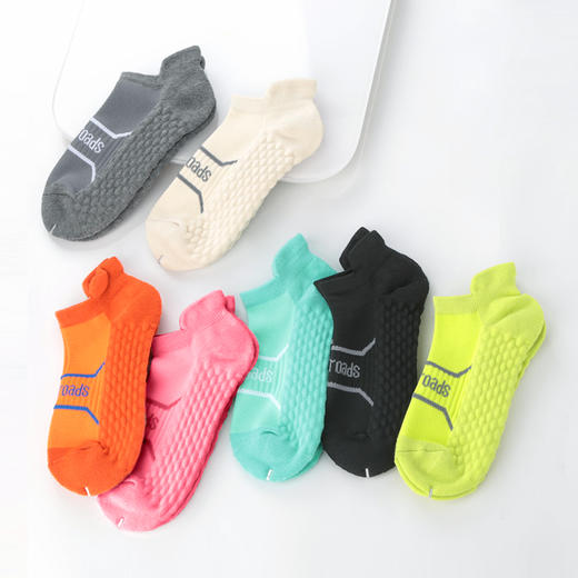 Maleroads马拉松跑步袜子男女户外短袜毛巾底3D缓震吸汗透气运动袜子 商品图5