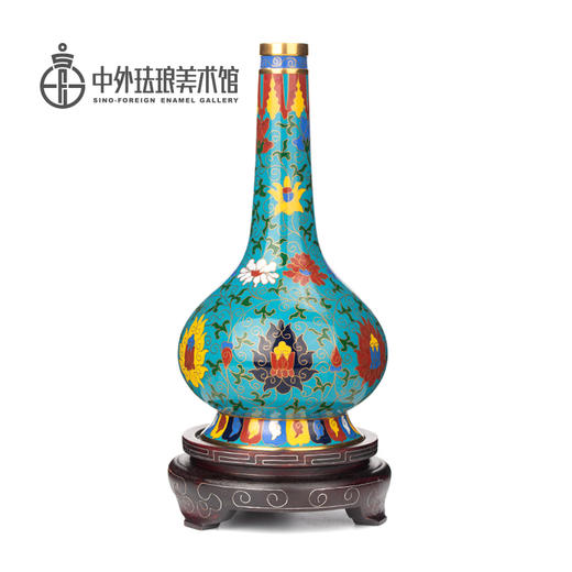 故宫六珍之《缠枝莲纹直颈瓶》 商品图1