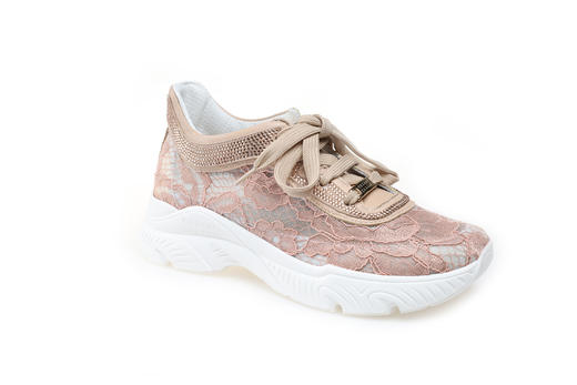 豪麟名鞋奥莱CESARE CASADEI女鞋时尚休闲鞋织物C20503X粉色  原价5260元 商品图0