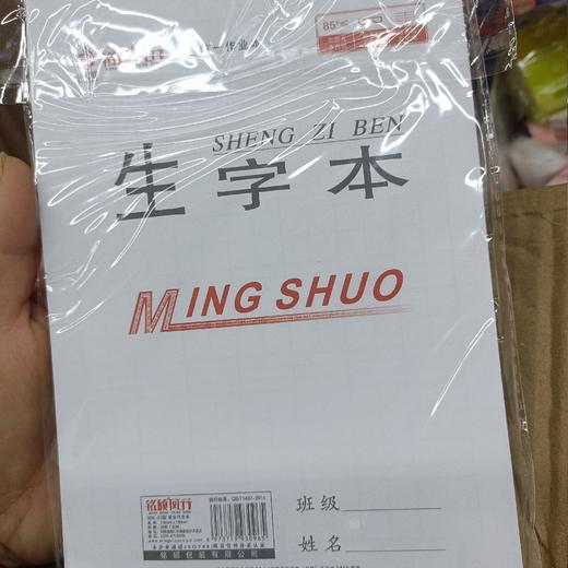 铭硕风行小生字本 商品图0