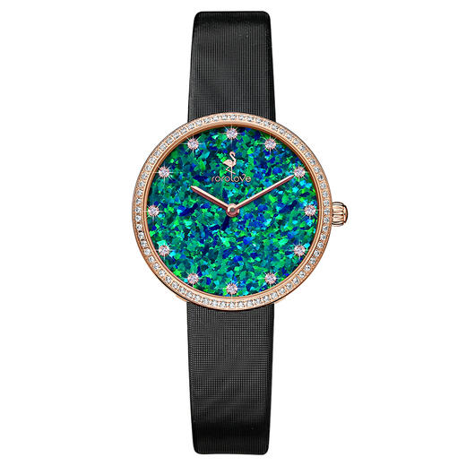 【ROROLOVE】诺爱Promise系列  天然钻石轻奢手表女新款简约女表腕表送礼物（80个钻石） 商品图1