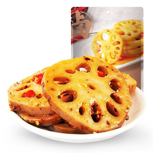 小胡鸭香辣藕片308g零食休闲小吃 商品图2