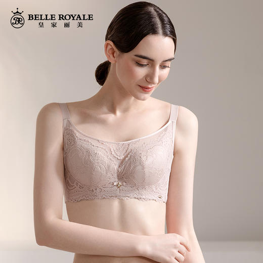 皇家丽美有钢圈调整型聚拢文胸上托小胸聚拢不空杯 WJ073-2 商品图2