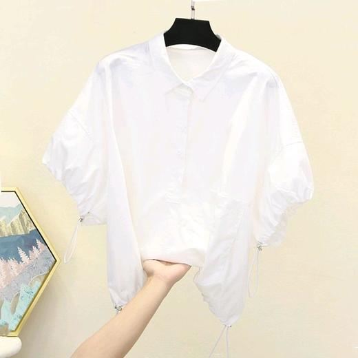 裁缝学苑AQ44设计感抽绳短袖衬衫纸样女装衣服夏季上衣打版裁剪图 商品图3