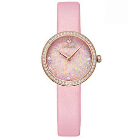 【ROROLOVE】邂逅Enchanted系列 天然钻石腕表  精钢钻石手表个性轻奢手表 进口机芯（55颗钻石）