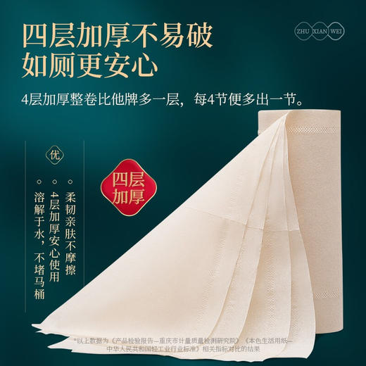 （积分兑换）无染无芯卷纸12卷单提装 商品图2