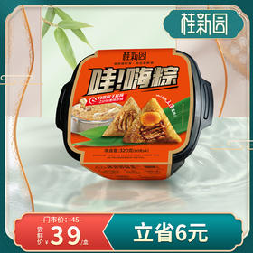 哇！嗨粽【门市价45元】自热粽4粽4味——桂新园端午家乡粽系列
