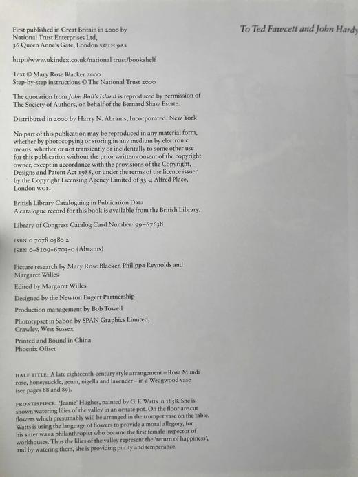 家养植物学：英国插花史1500-1930 212幅插图（165幅彩色） 精装16开 商品图4