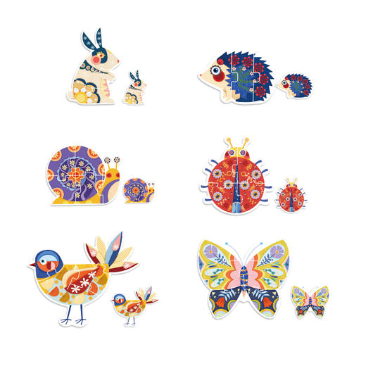 弥鹿mideer宝宝的第一款拼图-花园动物 商品图2