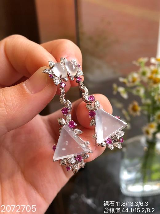 2072705，玻璃三角形耳坠，32999 商品图2
