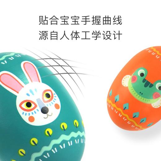 弥鹿MIDEER木质兔子沙蛋 商品图4