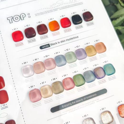 【秒杀价】ins韩风高级轻奢风Bowenini80色 商品图6