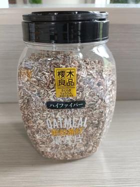樱木良品全粒高纤黑麦片400g