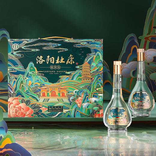 【中秋佳礼】杜康洛阳礼白酒礼盒高品质高颜值送礼收藏摆柜 商品图3