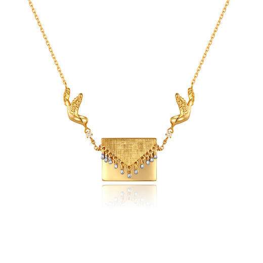 Love Note 情书系列 | 飞鸽情书项链 商品图1