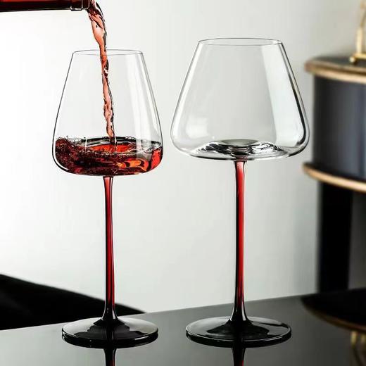 双支水晶红领结酒杯 商品图3