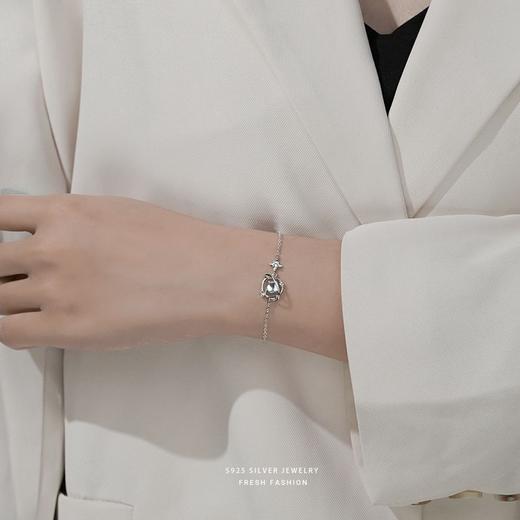 子佩集【梦幻星球】S925银月光石手链【YXS-L571】 商品图1