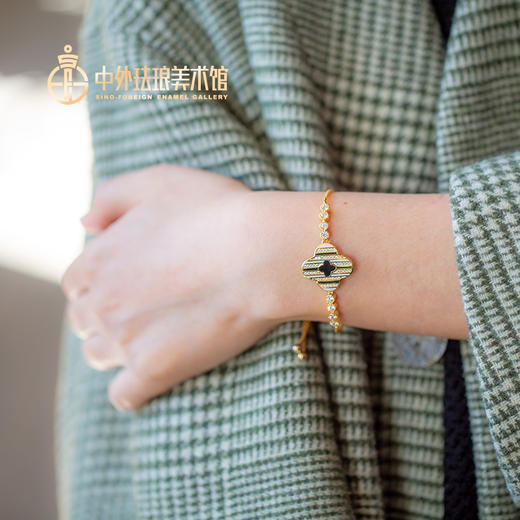 钛钢珐琅手链 商品图0