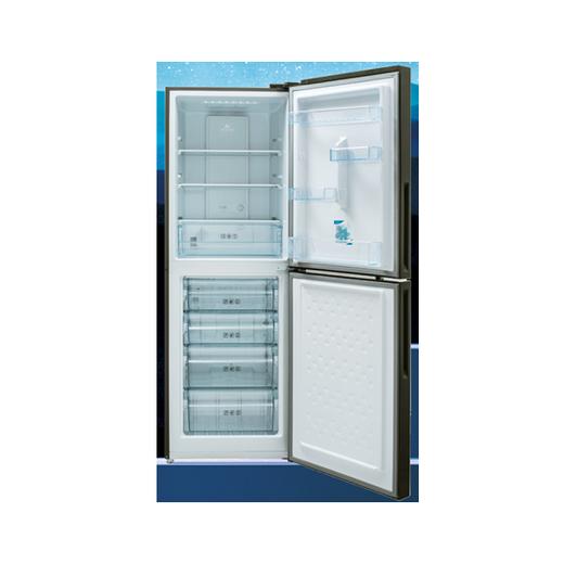 美菱 冰箱 BCD-271WPB星辰灰 271升 大两门 玻璃面板 风冷无霜1级能效  负离子净味 商品图1