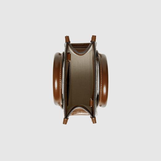 Gucci 男女同款 GG Retro系列迷你托特包 单肩斜挎手提包 67162392TCG 商品图4
