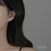 子佩集【羽你相伴】S999银羽毛耳钉【YXS-F2186】 商品缩略图1