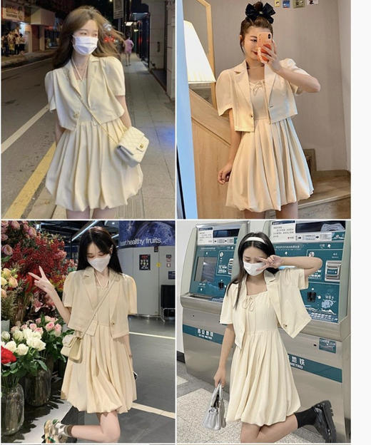 （清仓现货）【社群供W】 通勤韩系花苞套装 商品图9