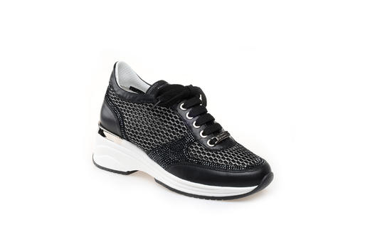 豪麟名鞋奥莱CESARE CASADEI女鞋时尚休闲鞋织物C20513X黑色  原价5660元 商品图0