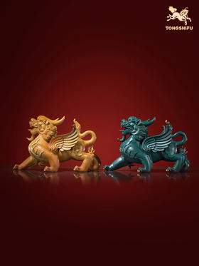 铜师傅 全铜摆件《威猛貔貅》家居饰品 铜工艺品 摆件