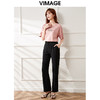 VIMAGE纬漫纪夏季新款宽松版100%纯棉简约圆领通勤纯色休闲T恤上衣V1702315 商品缩略图11